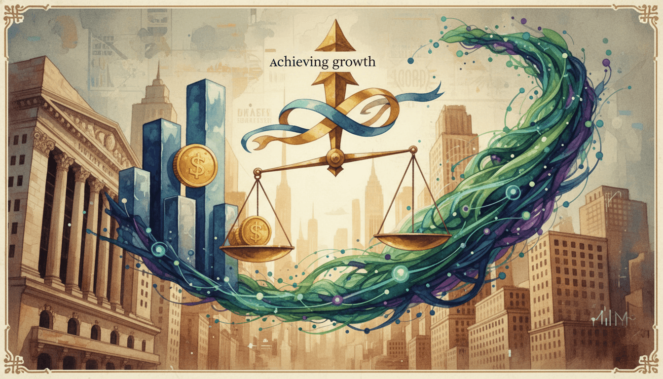 Balanced Investment Strategy: Achieving Growth and Stability for Medium-Risk Investors cover